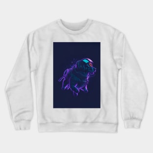 Space Doggie Crewneck Sweatshirt